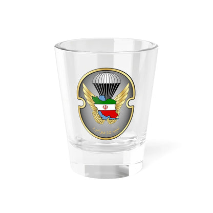 IRI Army 55th Airborne Brigade (Iran) (Coat of Arms) Shot Glass 1.5oz 1.5oz - Go Mug Yourself