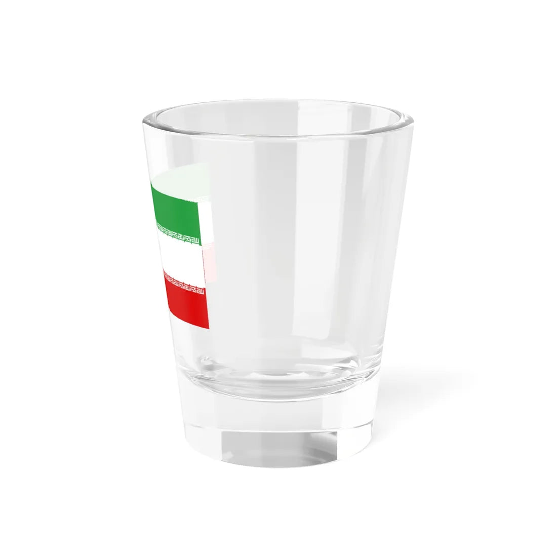 IRI flag with the first takbir design (Iran) Shot Glass 1.5oz - Go Mug Yourself