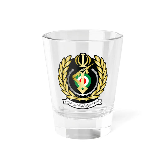 IRI-MOD (Iran) (Coat of Arms) Shot Glass 1.5oz 1.5oz - Go Mug Yourself