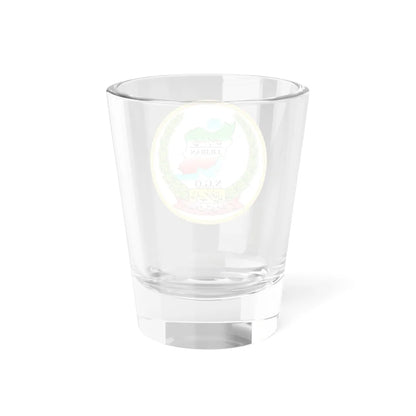 IRI-NGO (Iran) (Coat of Arms) Shot Glass 1.5oz - Go Mug Yourself