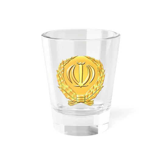 IRI Shahrbani Old Seal (Iran) (Coat of Arms) Shot Glass 1.5oz 1.5oz - Go Mug Yourself