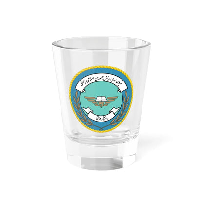 IRIAF Air University (Iran) (Coat of Arms) Shot Glass 1.5oz 1.5oz - Go Mug Yourself