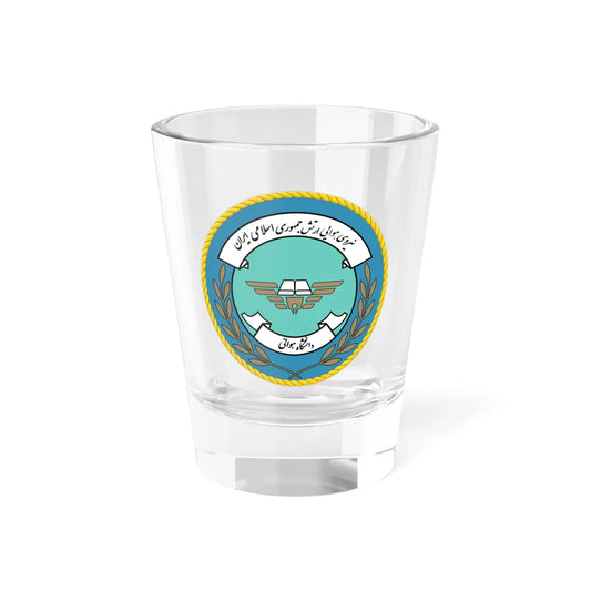 IRIAF Air University (Iran) (Coat of Arms) Shot Glass 1.5oz 1.5oz - Go Mug Yourself