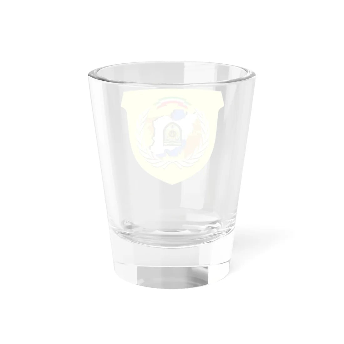 IRI.Anti-Narcotics Police (Iran) (Coat of Arms) Shot Glass 1.5oz - Go Mug Yourself