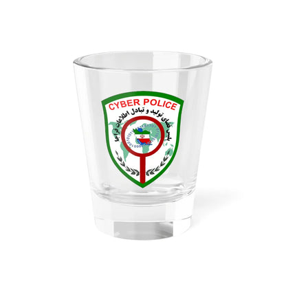 IRI.NAJA.FATA New (Iran) (Coat of Arms) Shot Glass 1.5oz 1.5oz - Go Mug Yourself