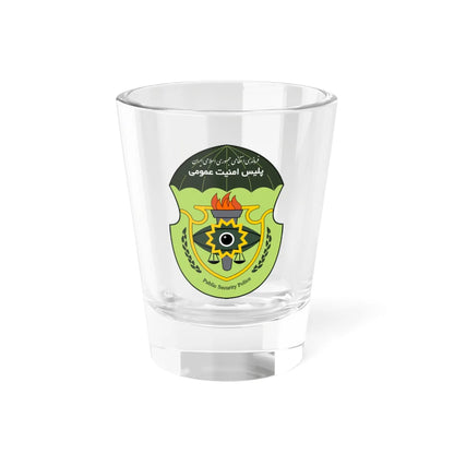 IRI.NAJA.Public Security Police (Iran) (Coat of Arms) Shot Glass 1.5oz 1.5oz - Go Mug Yourself