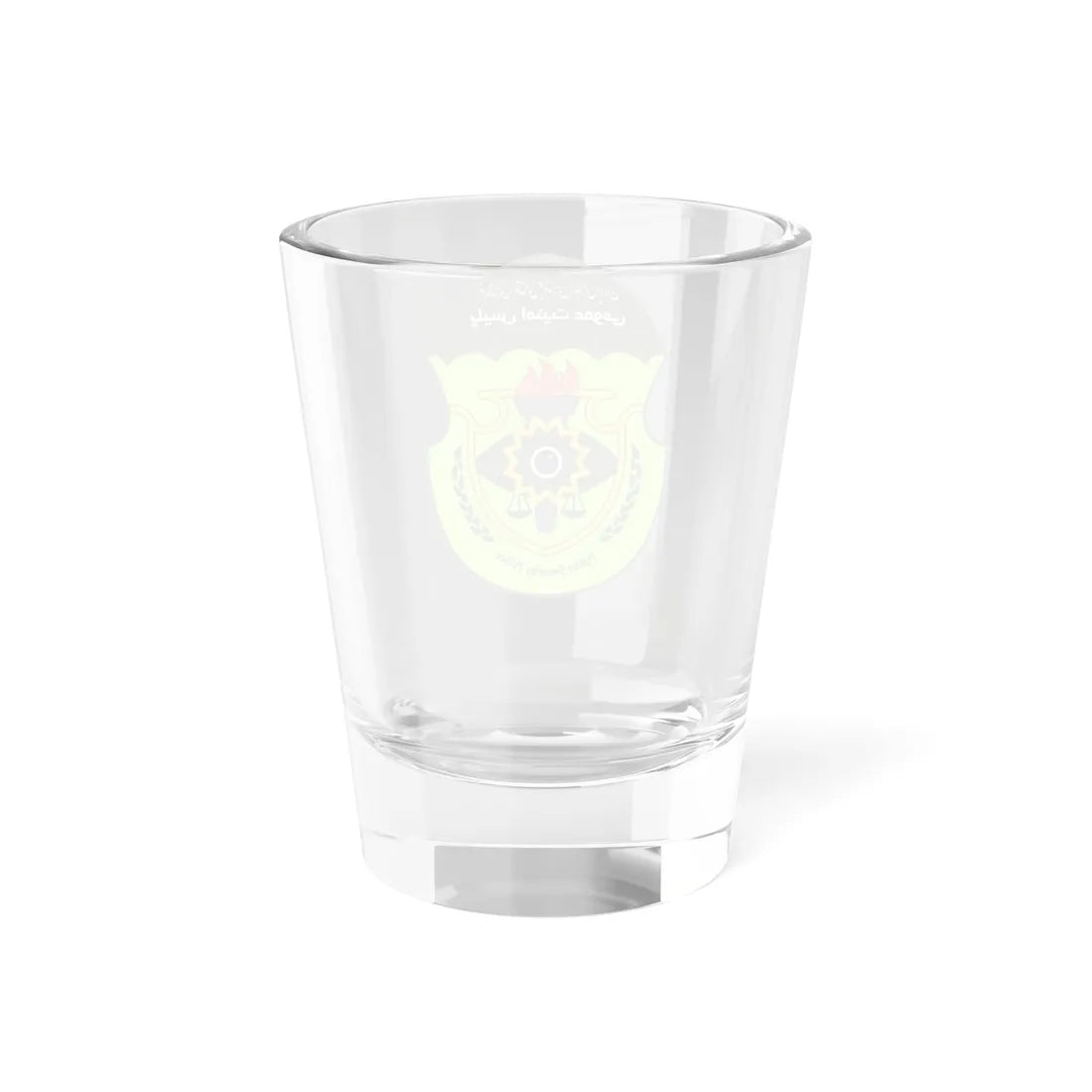 IRI.NAJA.Public Security Police (Iran) (Coat of Arms) Shot Glass 1.5oz - Go Mug Yourself