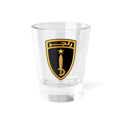 IRI.Ranger Arm Emblem (Iran) (Coat of Arms) Shot Glass 1.5oz 1.5oz - Go Mug Yourself