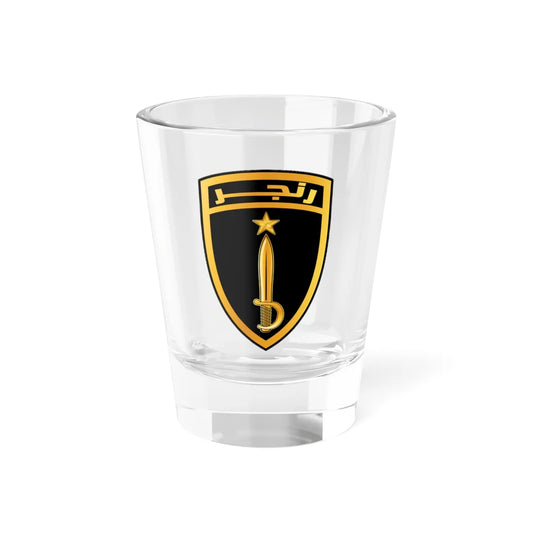 IRI.Ranger Arm Emblem (Iran) (Coat of Arms) Shot Glass 1.5oz 1.5oz - Go Mug Yourself