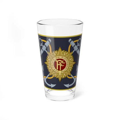 Irish Naval Service Colour (Ireland) Pint Glass 16oz 16oz - Go Mug Yourself