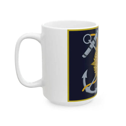 Irish Naval Service Colour (Ireland) White Coffee Mug - Go Mug Yourself