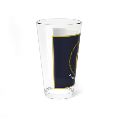 Irish Naval Service Flag (Ireland) Pint Glass 16oz - Go Mug Yourself