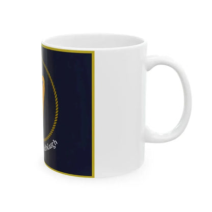 Irish Naval Service Flag (Ireland) White Coffee Mug - Go Mug Yourself