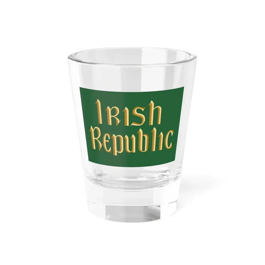 Irish Republic Flag (Ireland) Shot Glass 1.5oz 1.5oz - Go Mug Yourself
