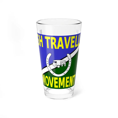 Irish Traveller Movement flag (Ireland) Pint Glass 16oz 16oz - Go Mug Yourself