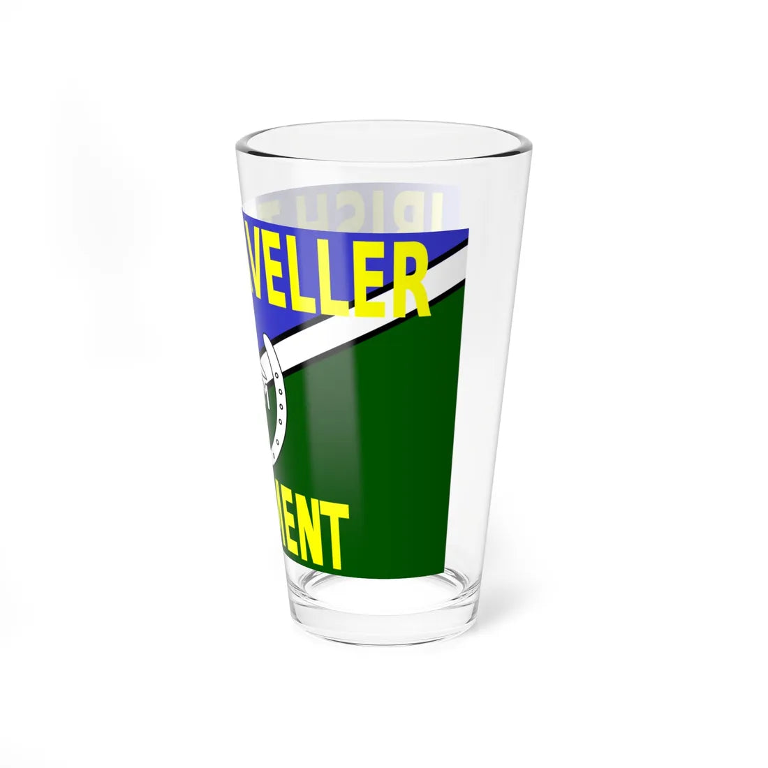 Irish Traveller Movement flag (Ireland) Pint Glass 16oz - Go Mug Yourself