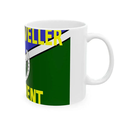 Irish Traveller Movement flag (Ireland) White Coffee Mug - Go Mug Yourself