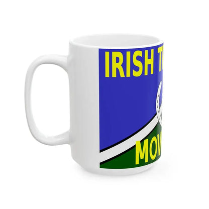 Irish Traveller Movement flag (Ireland) White Coffee Mug - Go Mug Yourself