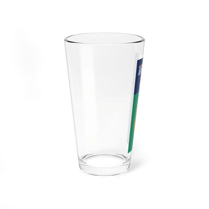 IRL Dublin flag vertical (Ireland) Pint Glass 16oz - Go Mug Yourself