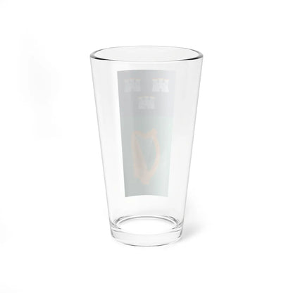 IRL Dublin flag vertical (Ireland) Pint Glass 16oz - Go Mug Yourself