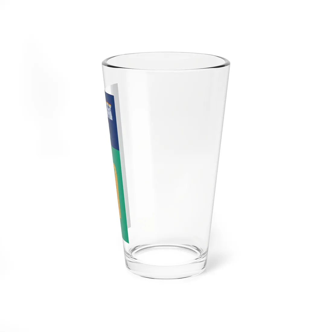 IRL Dublin flag vertical (Ireland) Pint Glass 16oz - Go Mug Yourself