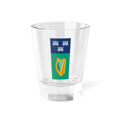 IRL Dublin flag vertical (Ireland) Shot Glass 1.5oz 1.5oz - Go Mug Yourself
