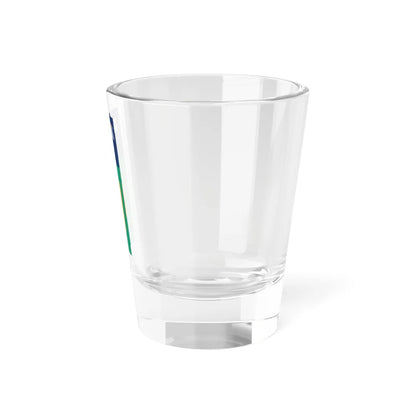 IRL Dublin flag vertical (Ireland) Shot Glass 1.5oz - Go Mug Yourself