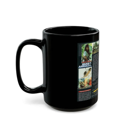 IRON ANGELS 2 (VHS COVER) - Black Coffee Mug - Go Mug Yourself