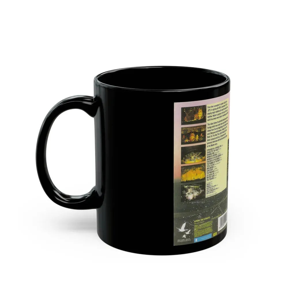 IRON MAIDEN 12 WASTED YEARS (VHS COVER) - Black Coffee Mug - Go Mug Yourself