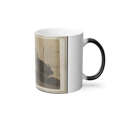 Ironclad Uss Essex at Baton Rouge, Louisiana (U.S. Civil War) Color Changing Coffee Mug 11oz - Go Mug Yourself