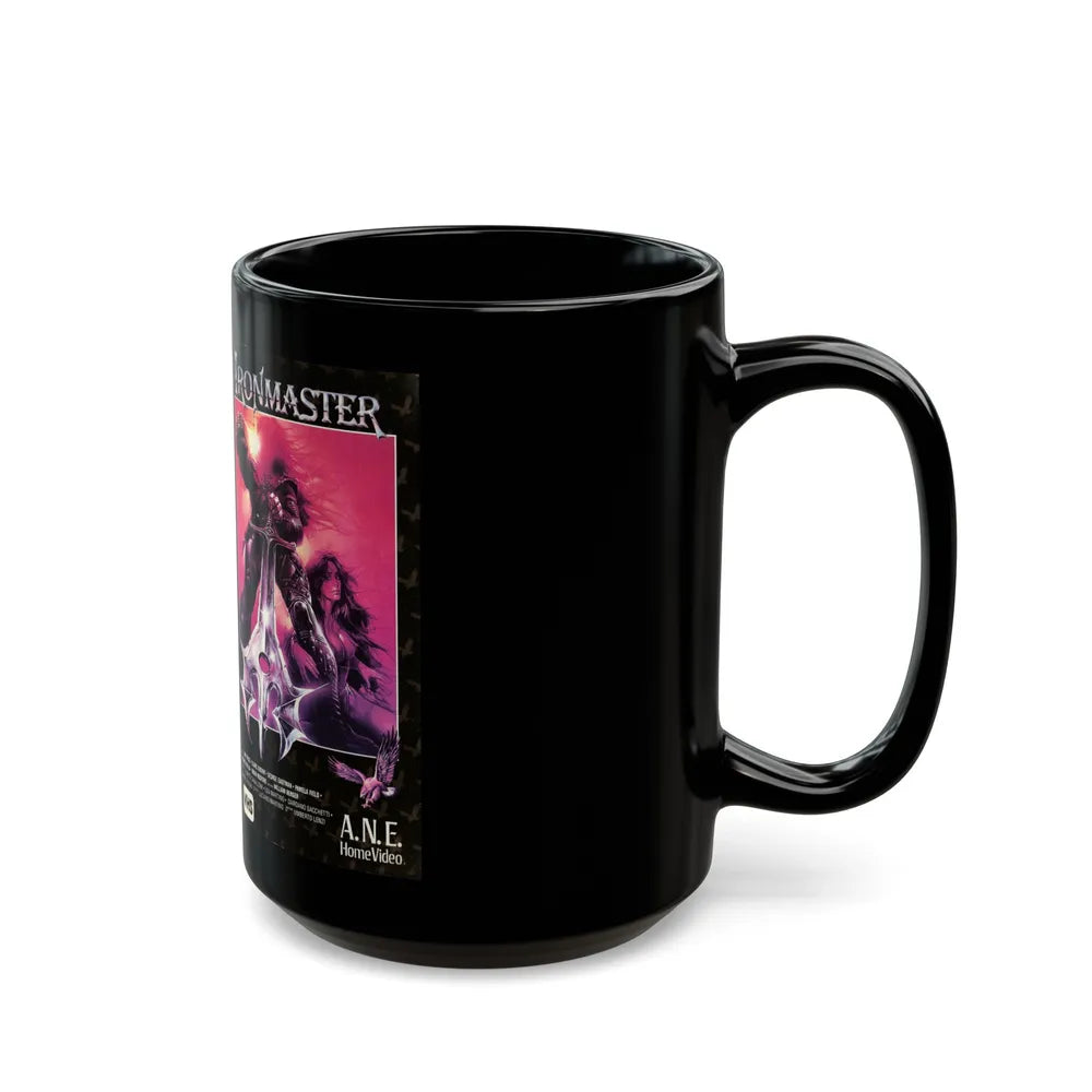 IRONMASTER (VHS COVER) - Black Coffee Mug-Go Mug Yourself