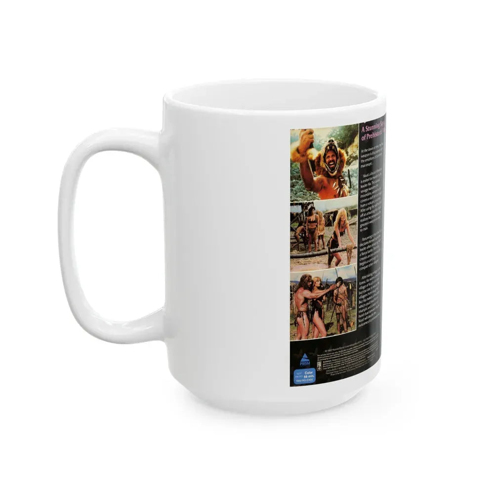 IRONMASTER (VHS COVER) - White Coffee Mug - Go Mug Yourself