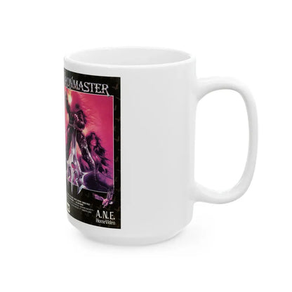 IRONMASTER (VHS COVER) - White Coffee Mug - Go Mug Yourself