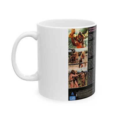 IRONMASTER (VHS COVER) - White Coffee Mug - Go Mug Yourself