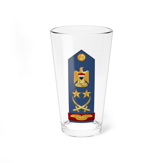 IRQAF Fariq Awwal Gen (Iraq) (Military Rank) Pint Glass 16oz 16oz - Go Mug Yourself