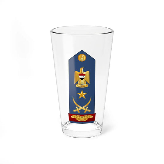 IRQAF Fariq LtG (Iraq) (Military Rank) Pint Glass 16oz 16oz - Go Mug Yourself