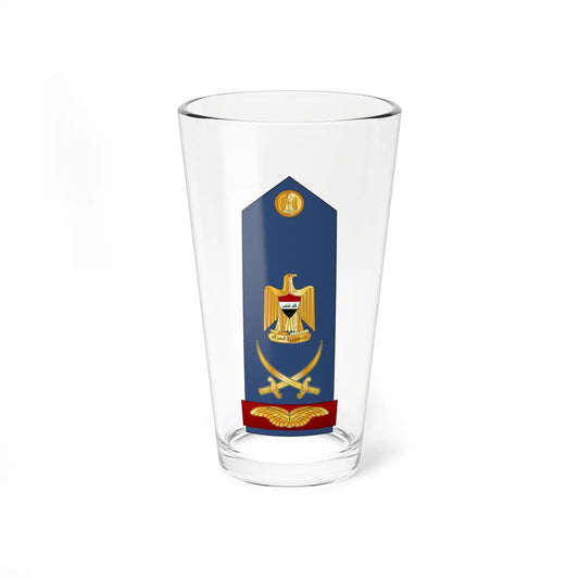IRQAF Liwa MG (Iraq) (Military Rank) Pint Glass 16oz 16oz - Go Mug Yourself