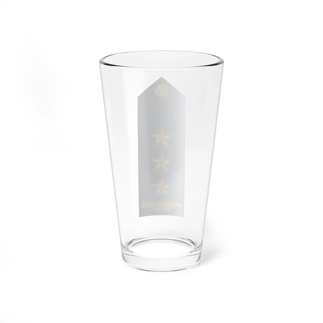 IRQAF Naqib Cpt (Iraq) (Military Rank) Pint Glass 16oz - Go Mug Yourself