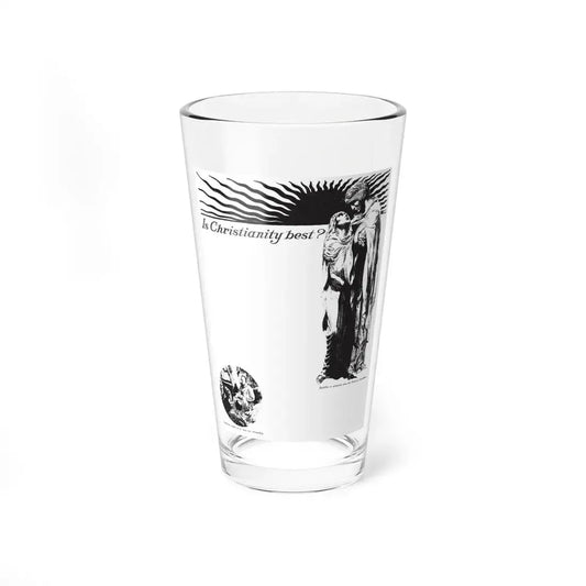 Is Christianity Best (question) 1, Collier's, May 7, 1927 - Pint Glass 16oz 16oz - Go Mug Yourself