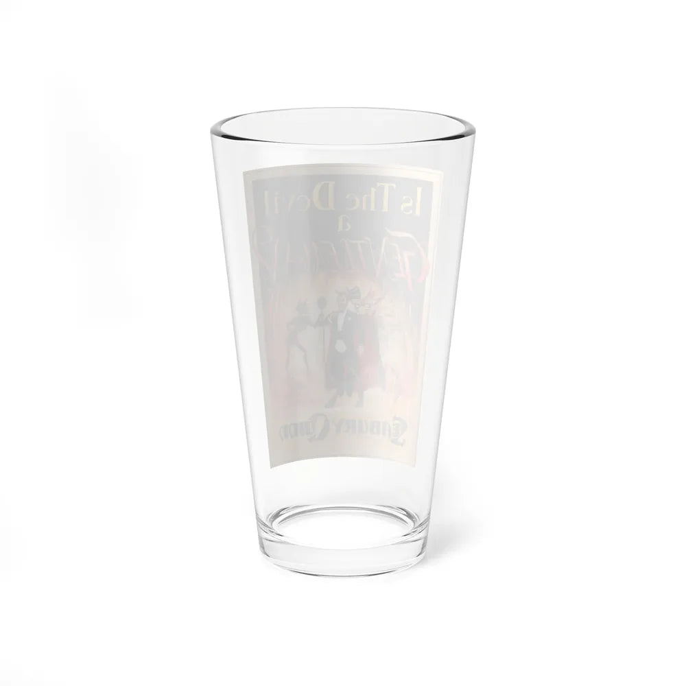 Is the Devil a Gentleman, paperback cover, 1970 - Pint Glass 16oz-Go Mug Yourself