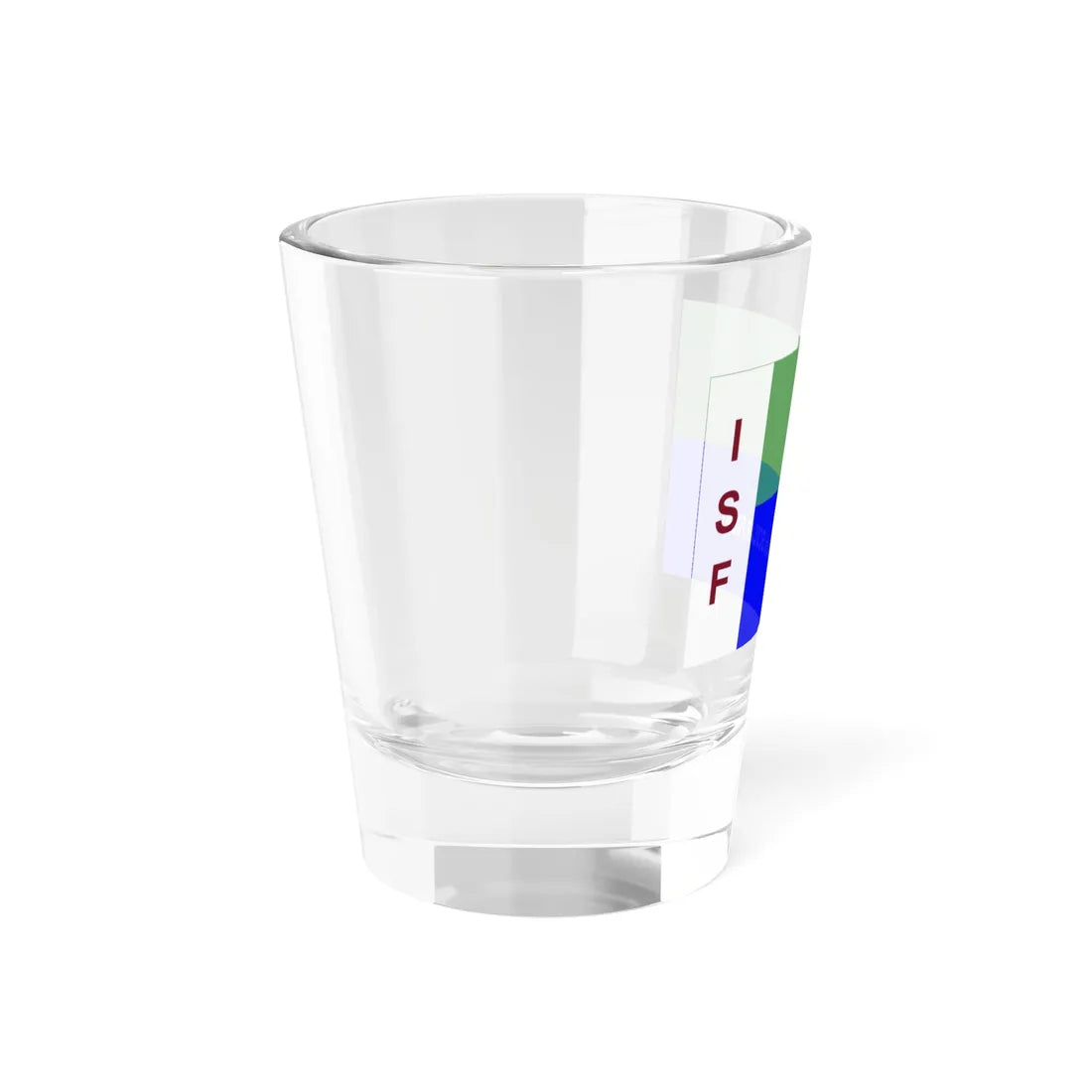 ISF flag (India) Shot Glass 1.5oz - Go Mug Yourself