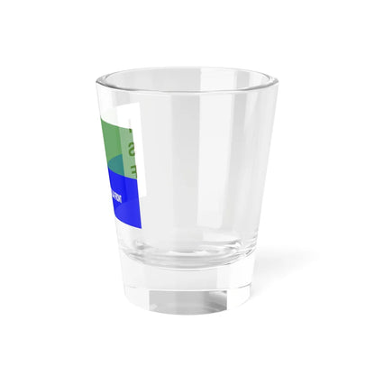 ISF flag (India) Shot Glass 1.5oz - Go Mug Yourself