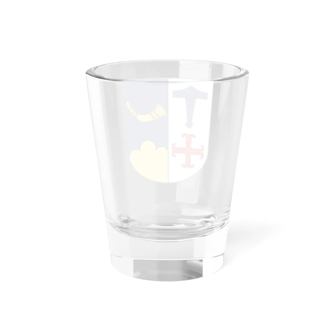 Ishoj Kommune coa (Denmark) (Coat of Arms) Shot Glass 1.5oz - Go Mug Yourself