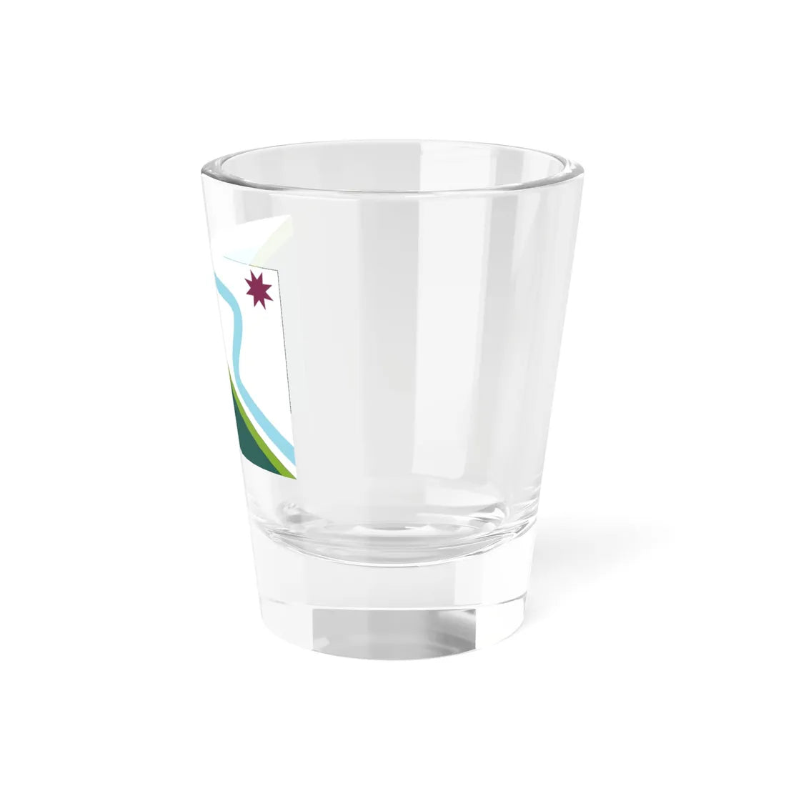 Isla de Maipo Flag (Chile) Shot Glass 1.5oz - Go Mug Yourself