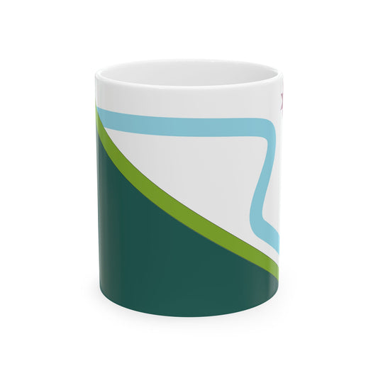 Isla de Maipo Flag (Chile) White Coffee Mug-11oz-Go Mug Yourself