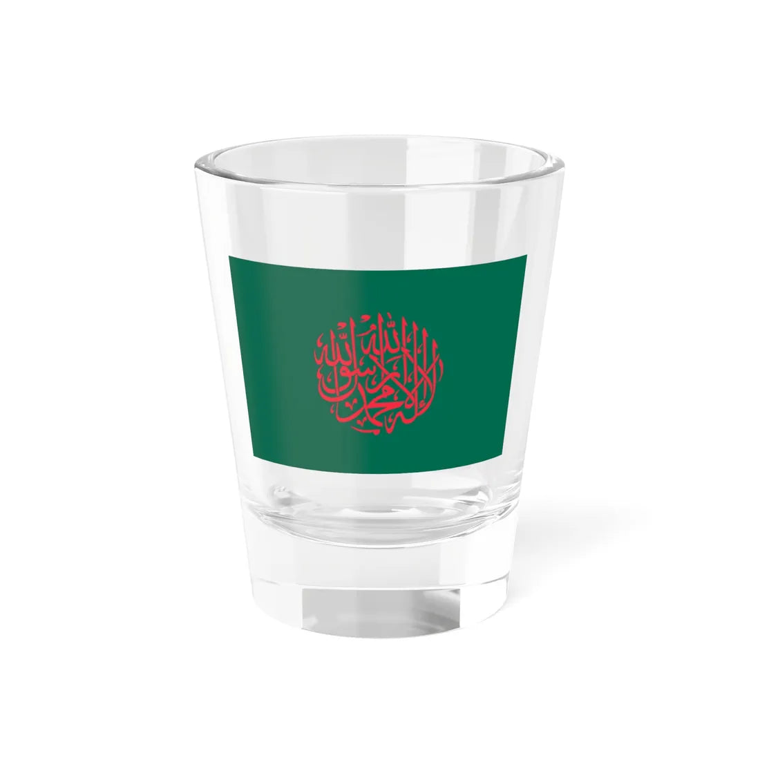 Islamic Flag of Bangladesh (Bangladesh) Shot Glass 1.5oz 1.5oz - Go Mug Yourself