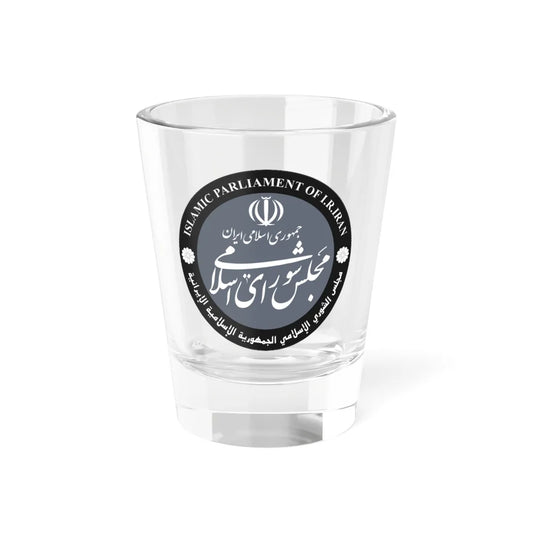 Islamic Parliament of Iran Seal (Iran) (Coat of Arms) Shot Glass 1.5oz 1.5oz - Go Mug Yourself
