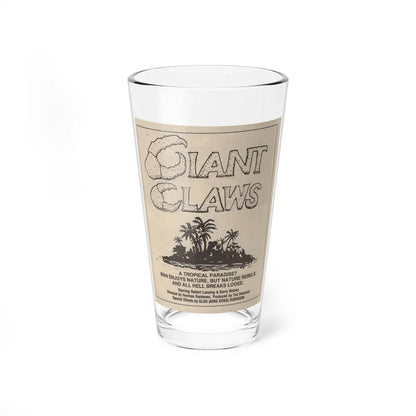 ISLAND CLAWS 1980 Movie Poster - Pint Glass 16oz 16oz - Go Mug Yourself
