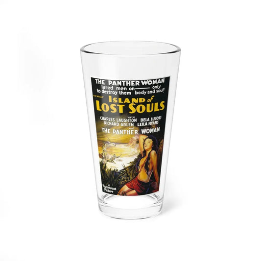 ISLAND OF LOST SOULS 1932 Movie Poster - Pint Glass 16oz 16oz - Go Mug Yourself