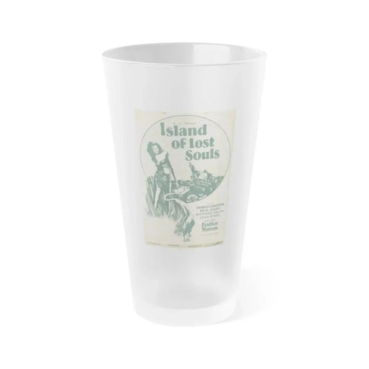 ISLAND OF LOST SOULS (3) 1932 Movie Poster - Frosted Pint Glass 16oz 16oz Frosted - Go Mug Yourself